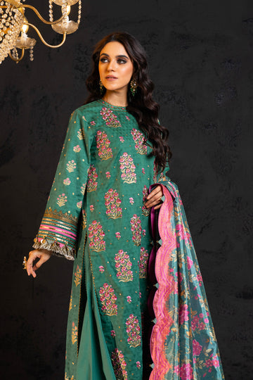 Alkaram Studio FC-33J-24-Dark-green Online Shopping